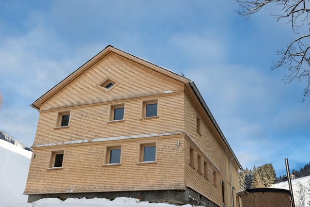 Hirschberg 231 im Winter, Südwestseite